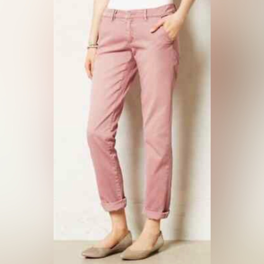 Pilcro |‎ Hyphen Chinos| Pale Pink | Size 30 | Excellent Condition!!